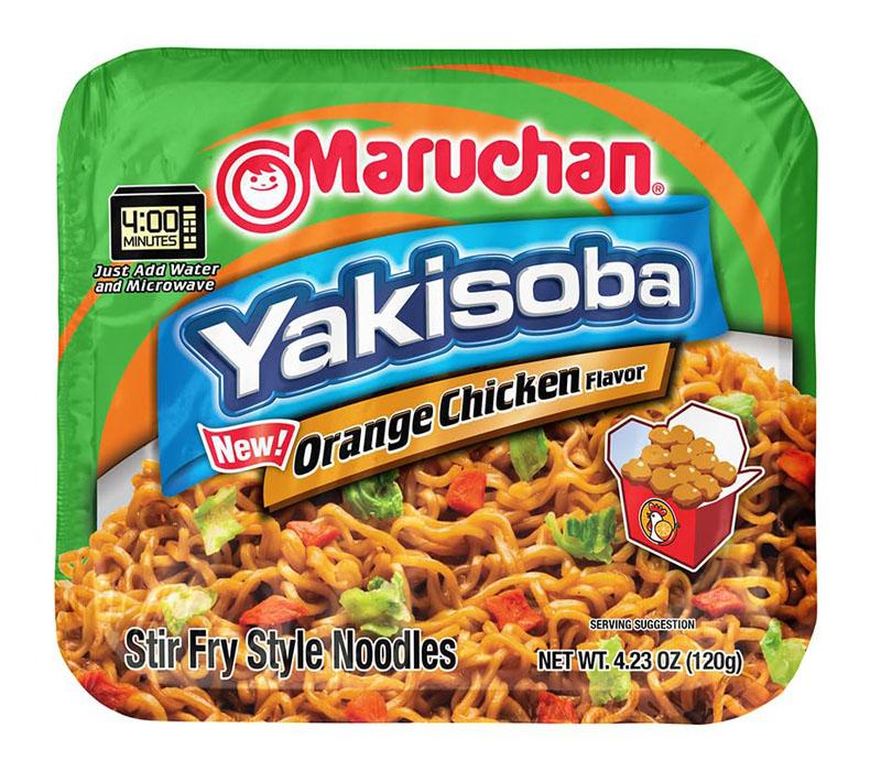 Maruchan Yakisoba Orange Chicken Ramen Noodles 8 Pack for $7.49