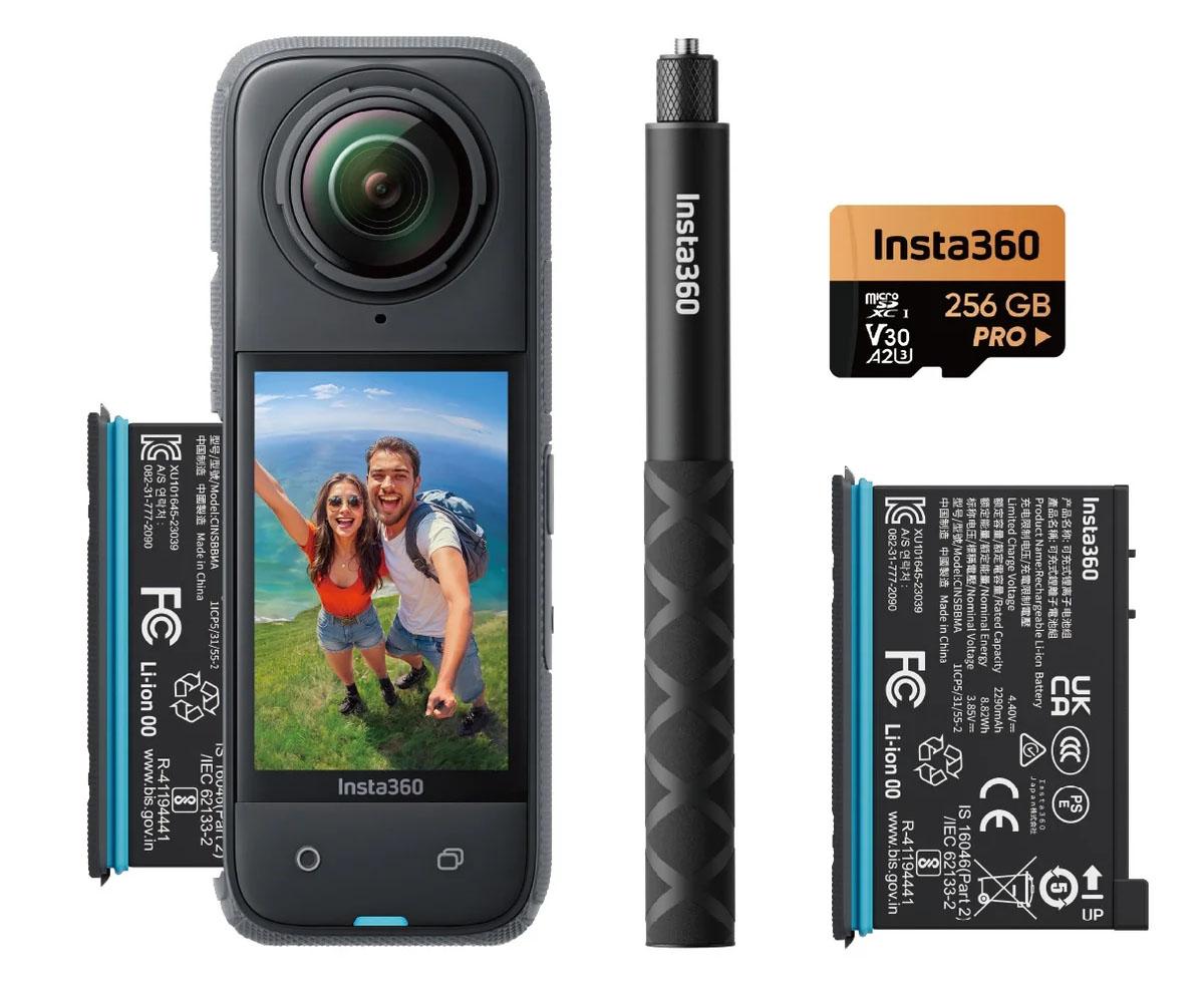 Insta360 X4 8K 360 Action Camera Adventure Bundle for $399.99 Shipped