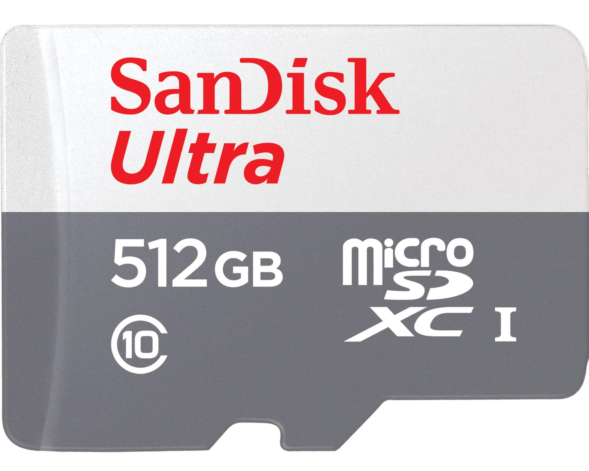 512GB SanDisk Ultra microSD UHS-I Card for $19.99