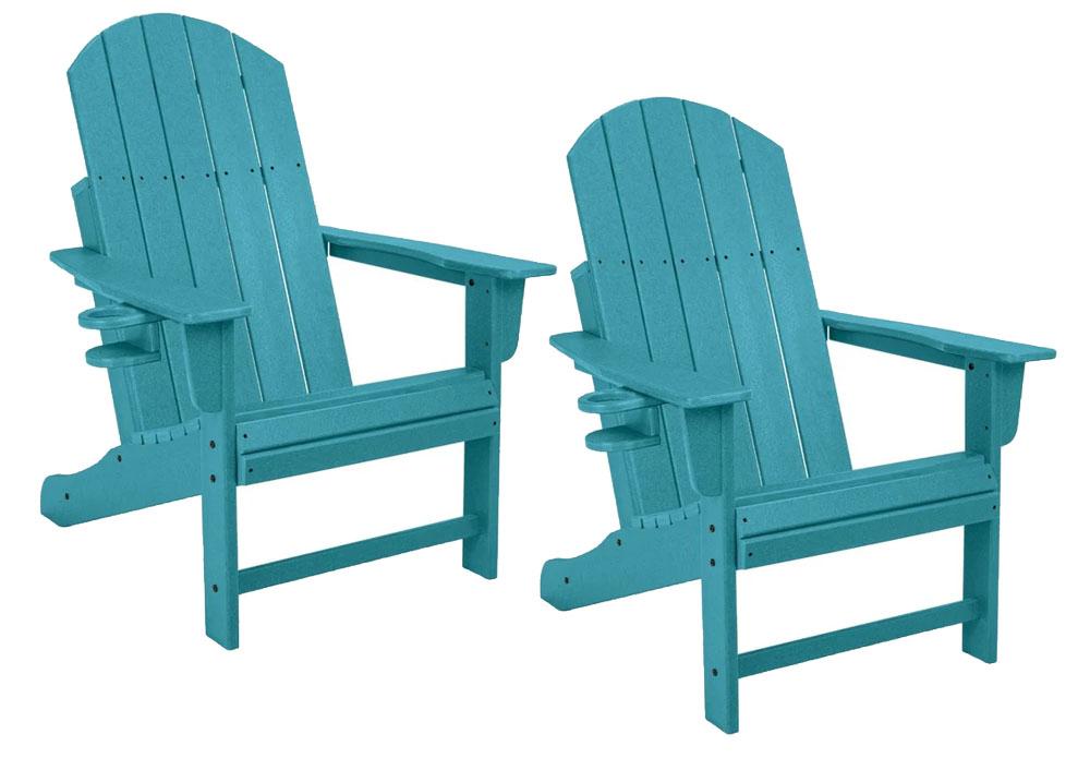 Durapatio Adirondack Patio Chair 2 Pack for $199 Shipped