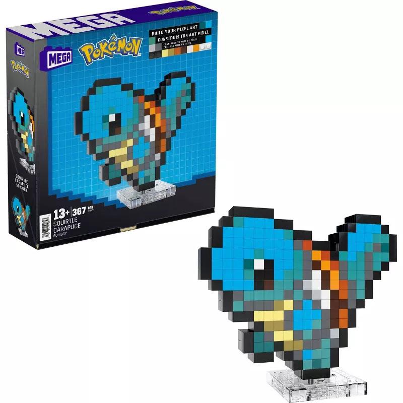 Mega Pokemon Squirtle Building Toy Kit for $17.49