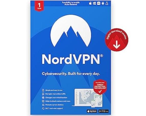 NordVPN 1 Year 10 Devices VPN Subscription for $29.99