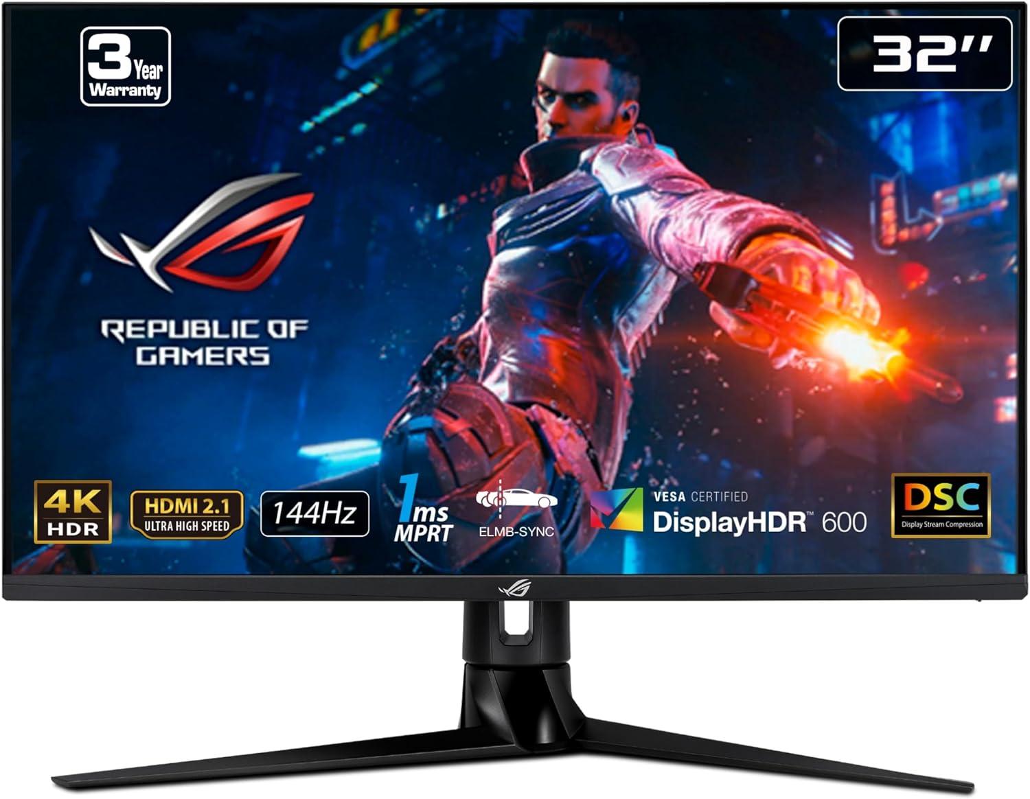 38in Asus ROG Swift 4K HDR DSC Gaming Monitor for $599.99 Shipped