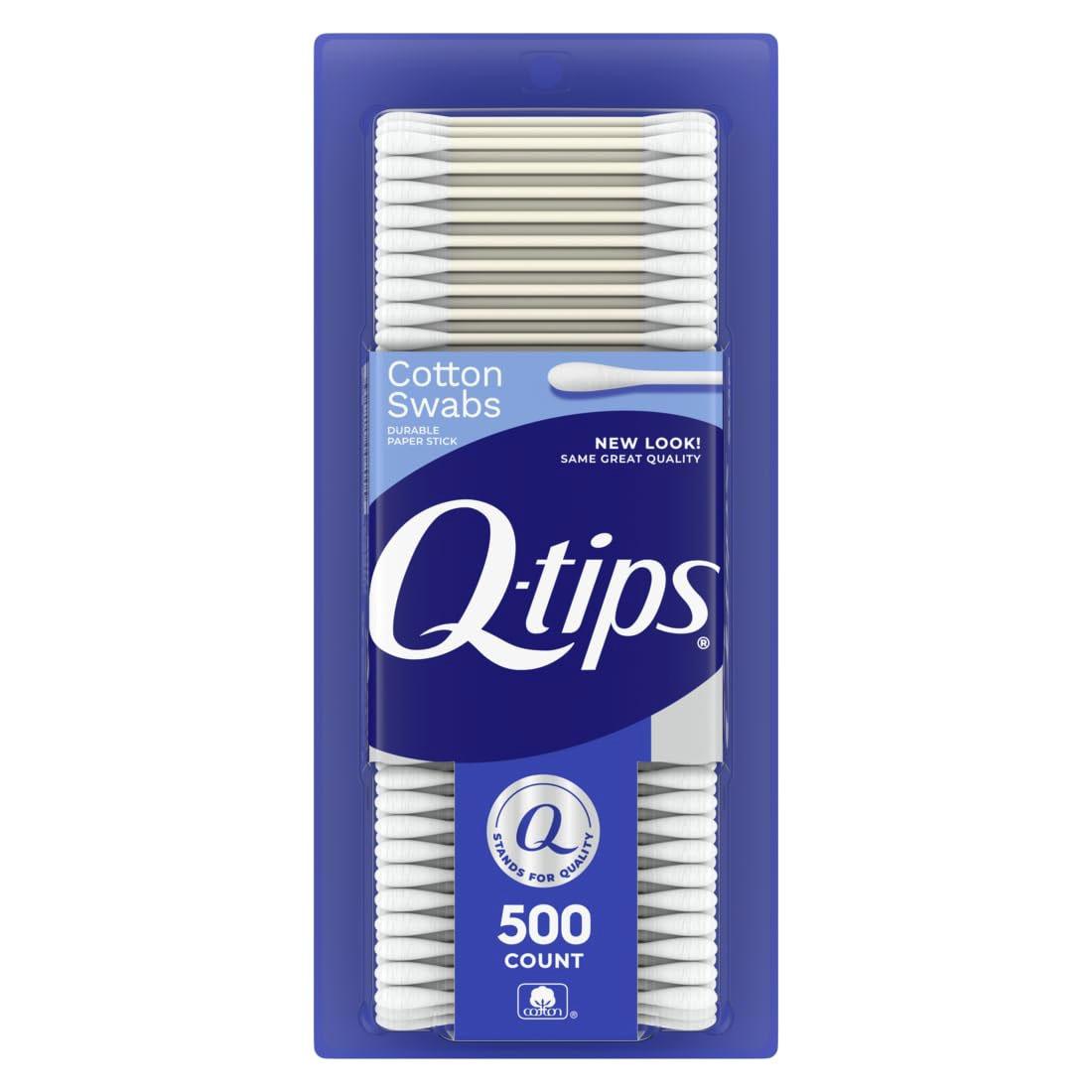 Q-tips Cotton Swabs 500 Pack for $3.31