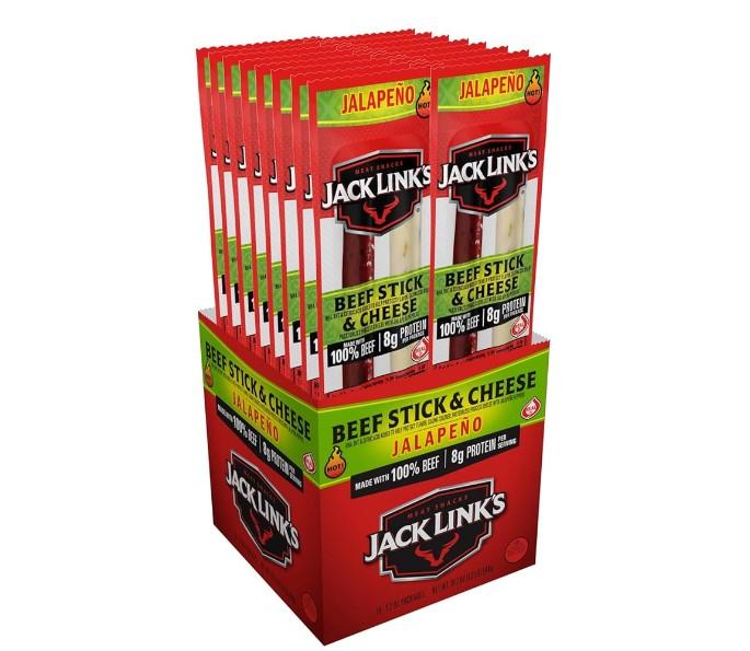 Jack Links Jalapeno Beef and Cheese Combo 16 Pack for $11.79