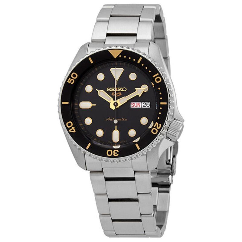 Seiko 5 Sports Automatic Black Dial Watch for $177 Shipped