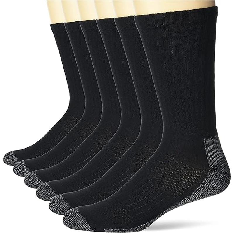 Hanes Mens Work Socks 6 Pack for $7.29