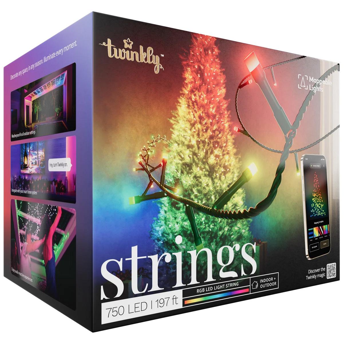 Twinkly App-Controlled Light Strings for $139.99 Shipped