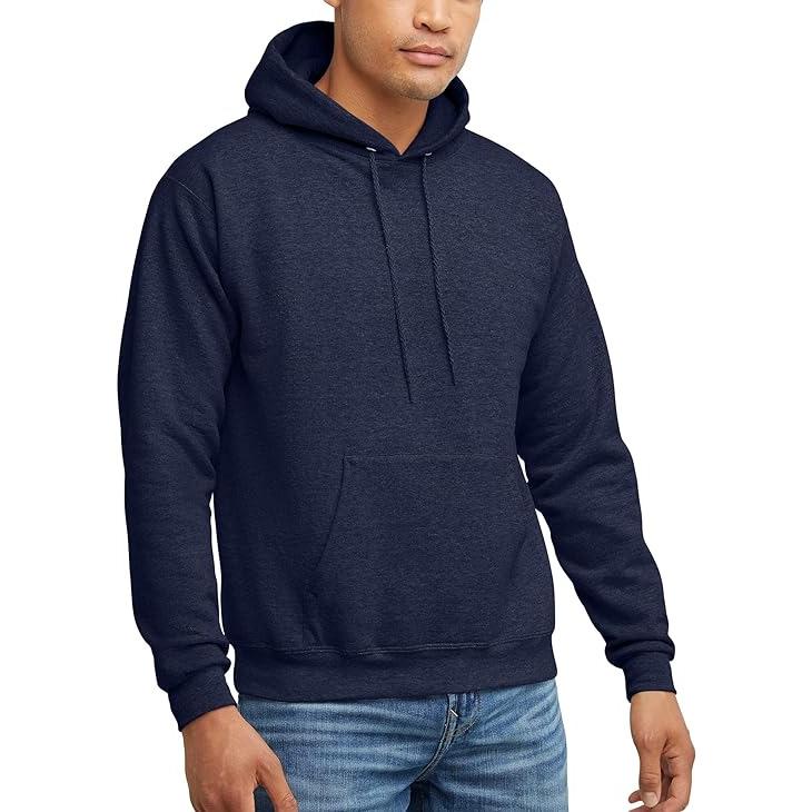 Hanes EcoSmart Fleece Hoodie Sweater for $10.81