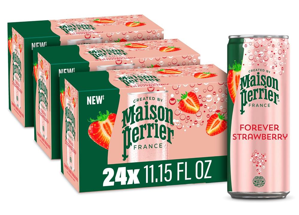 Maison Perrier Strawberry Flavored Sparkling Water for $11.37 Shipped