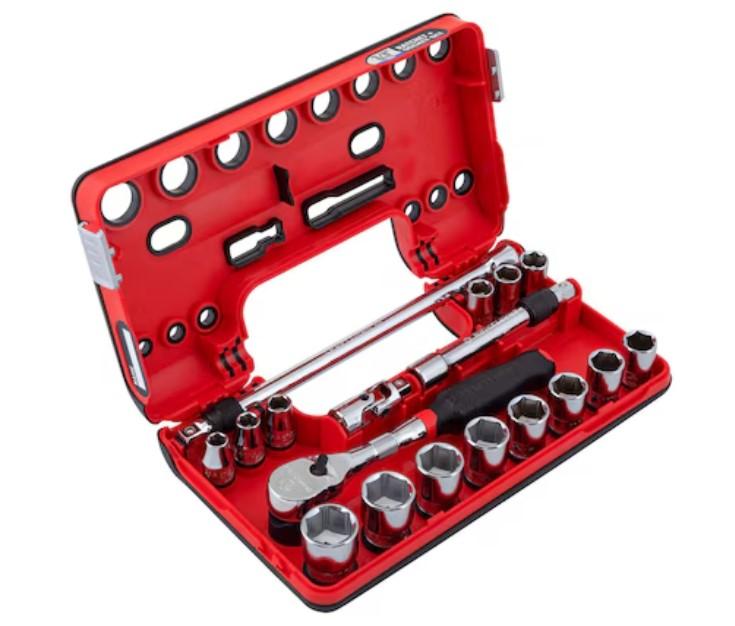 Craftsman V-Series Shallow 3/8 Drive Ratchets and Socket Set for $39.98 Shipped