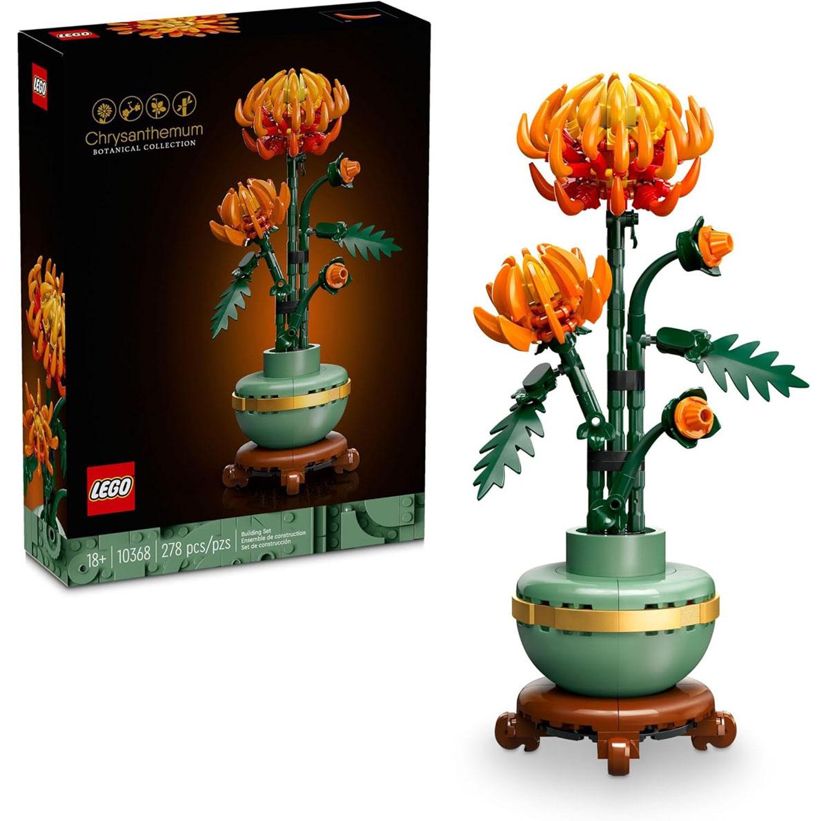 Lego Icons Chrysanthemum Building Set 10368 for $23.99