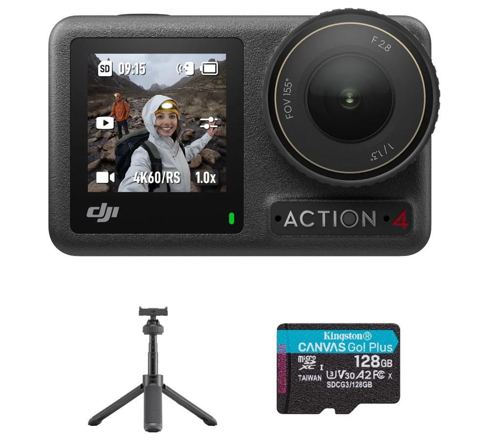 DJI OSMO Action 4 Action Camera Bundle for $199.99 Shipped