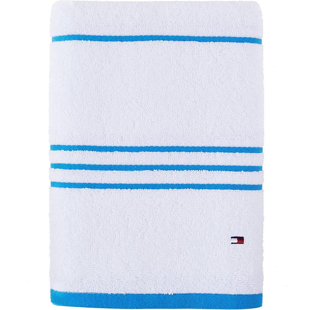 Tommy Hilfiger Modern American Stripe Bath Towel for $5.99