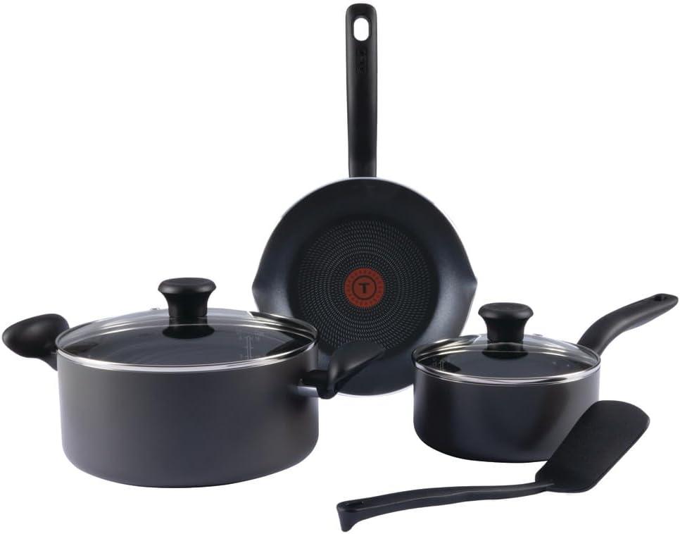 T-fal Initiatives 6-Piece Nonstick Cookware Set for $24.99