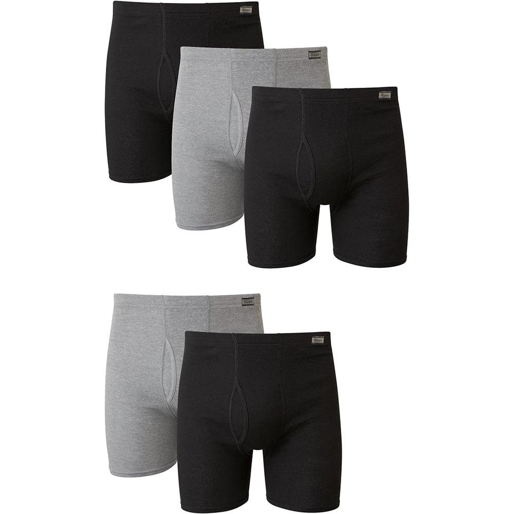 Hanes Underwear Boxer Briefs 5 Pack for $10.71