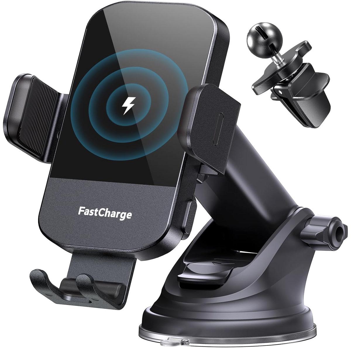 Car Phone Mount Wireless Charger for $6.49