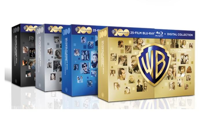 Warner Brothers WB 100th 25Film Collection Blu-ray for $49.99 Shipped