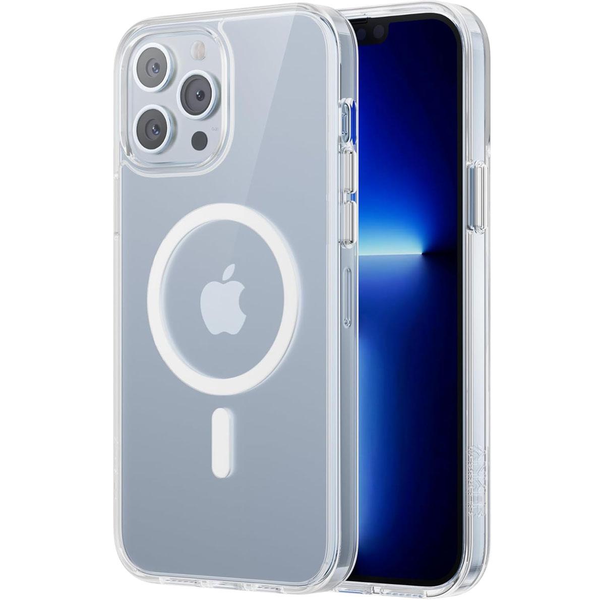 iPhone 13 14 15 16 Anker MagGo Clear Case for $6.29