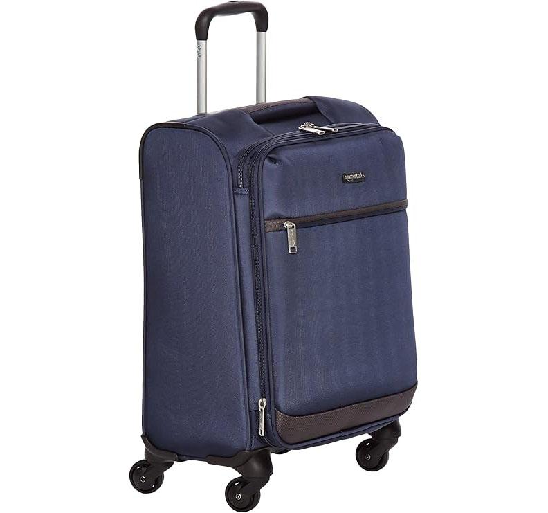 Amazon Basics Carry-On Softside Spinner Luggage Suitcases for $56.11 Shipped