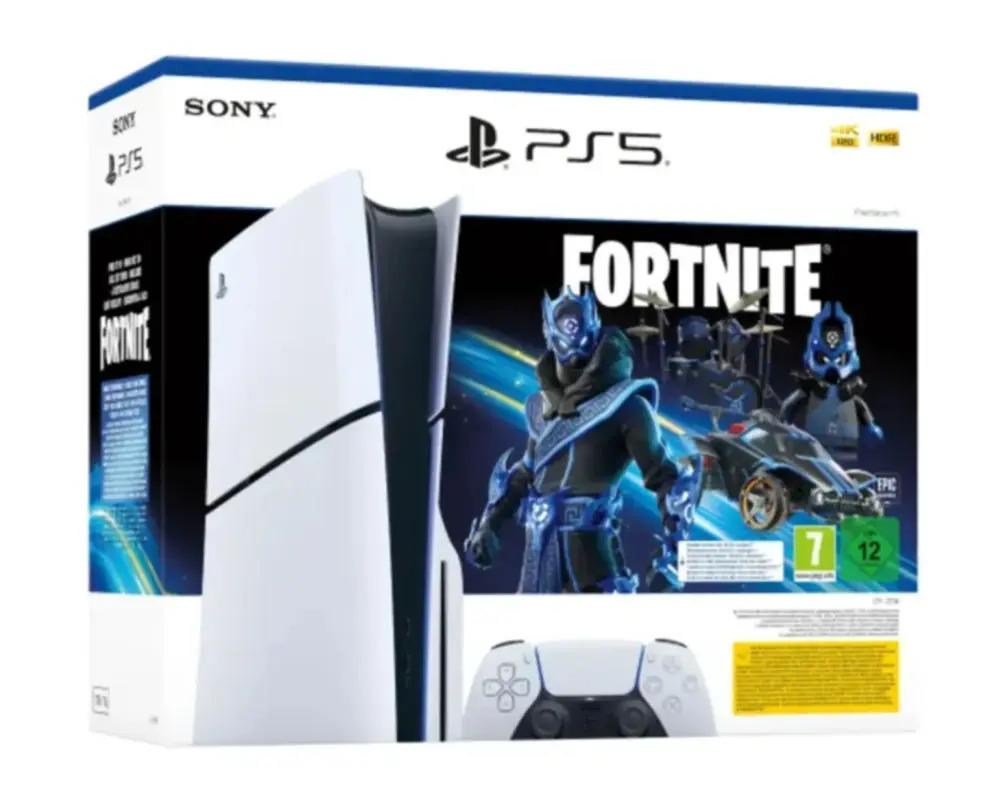 1TB Sony PlayStation 5 PS5 Disc Console with Fortnite Cobalt for $424 Shipped