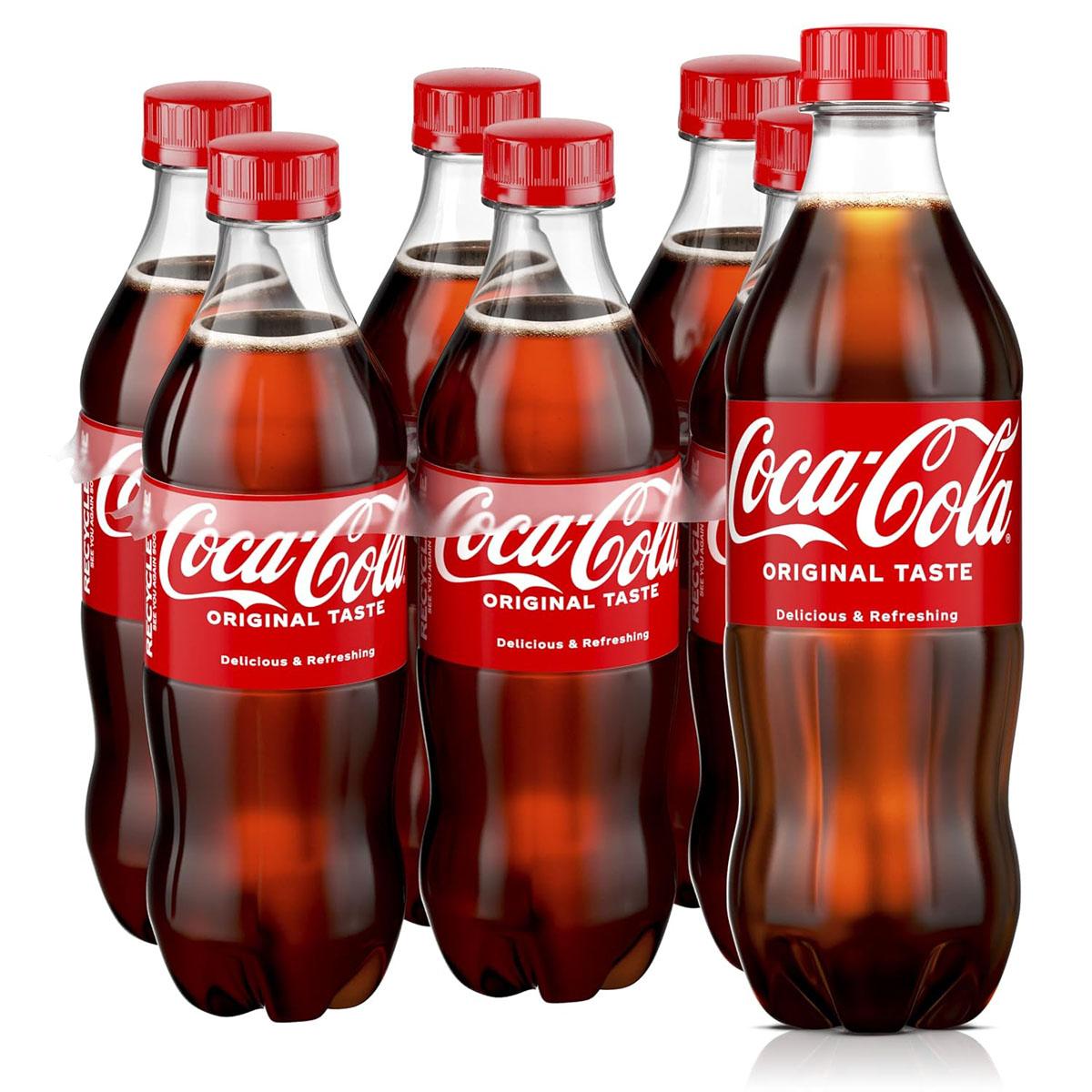 Coca-Cola Soda Soft Drink 6 Pack for $2.84