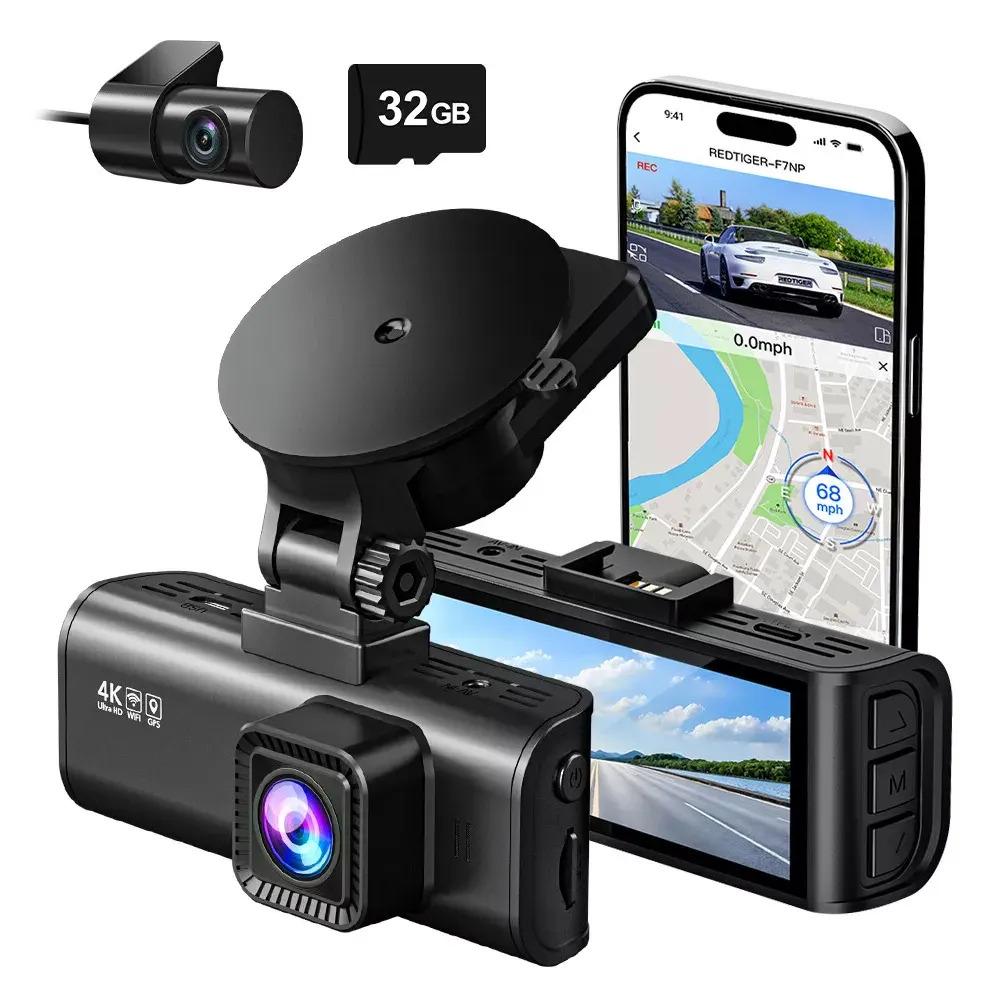 Redtiger Dash Camera 4K Front and Rear Dash Cam for $69.99 Shipped