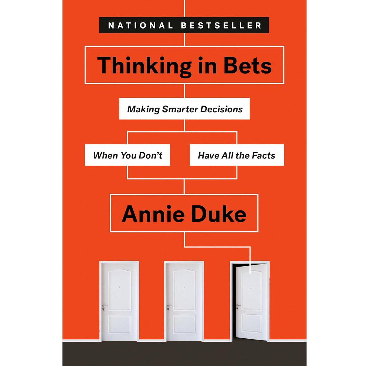 Thinking in Bets Making Smarter Decisions Book for $4.73