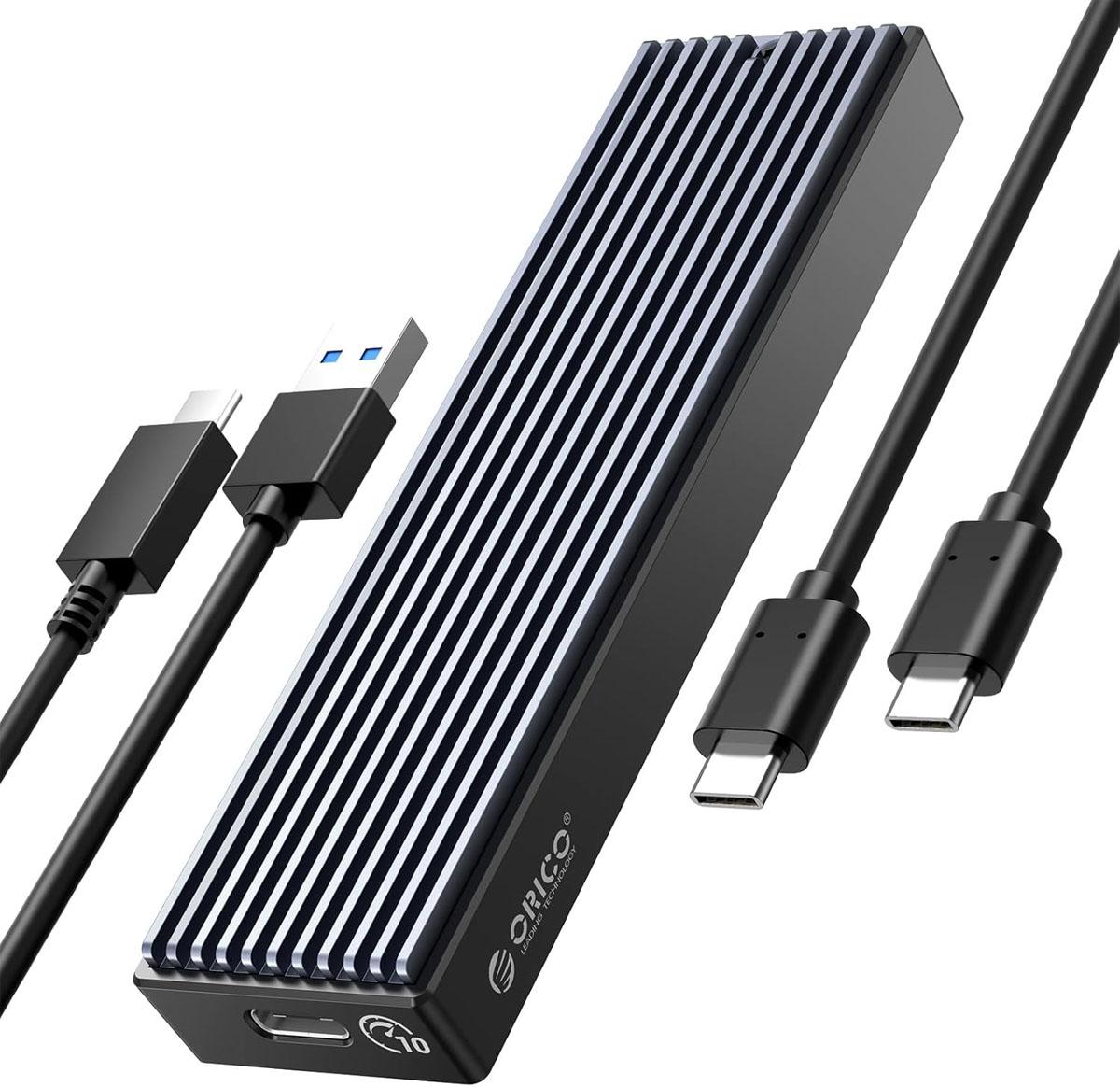 Orico M2 NVMe SSD USB 3.1 Enclosure for $10.94