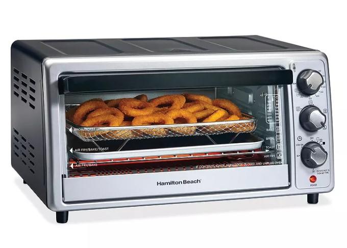 Hamilton Beach Sure-Crisp Air Fryer Toaster Oven for $38.24 Shipped