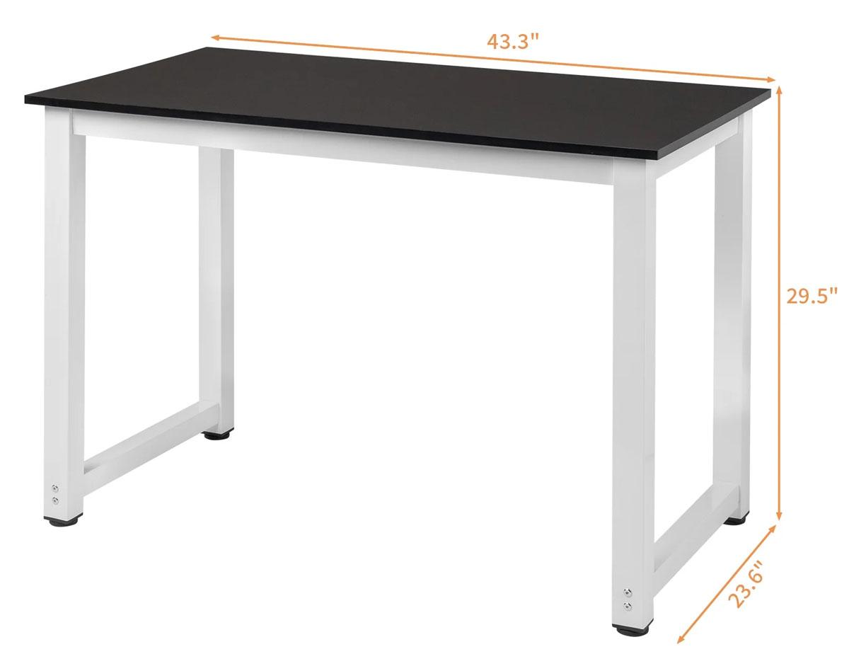 Ktaxon Wood Top Computer Office Desk for $56 Shipped