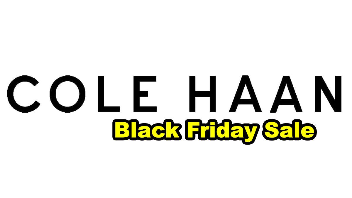 Cole Haan Black Friday Sale 60% Off