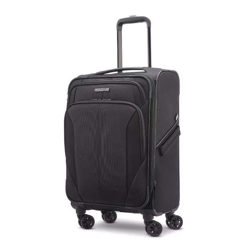 American Tourister Phenom Softside Carry On Spinner Suitcase for $39.99 Shipped