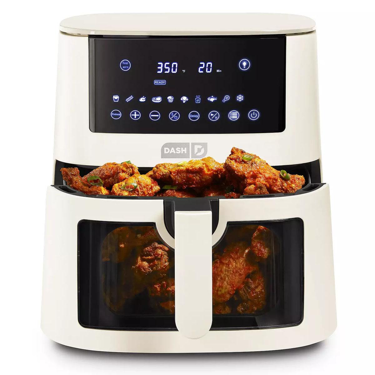 Dash 7qt Clear View Digital Air Fryer for $30.59 Shipped