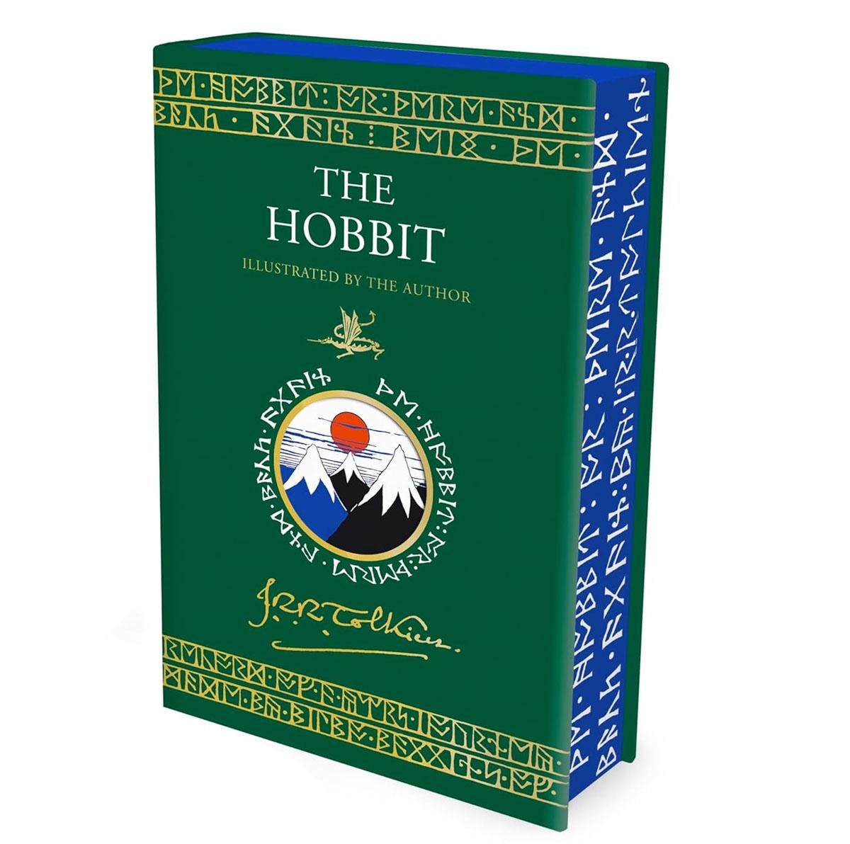 The Hobbit Illustrated by JRR Tolkien Hardcover Book for $27.50