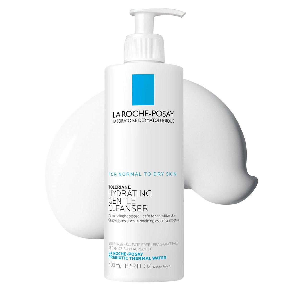 La Roche-Posay Toleriane Hydrating Gentle Face Cleanser for $13.49