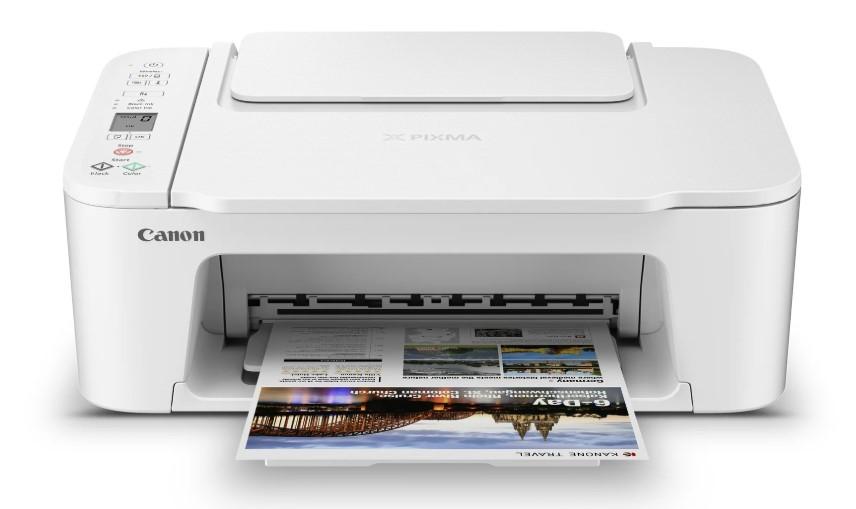 Canon PIXMA TS3722 All-in-One Home Printer for $34