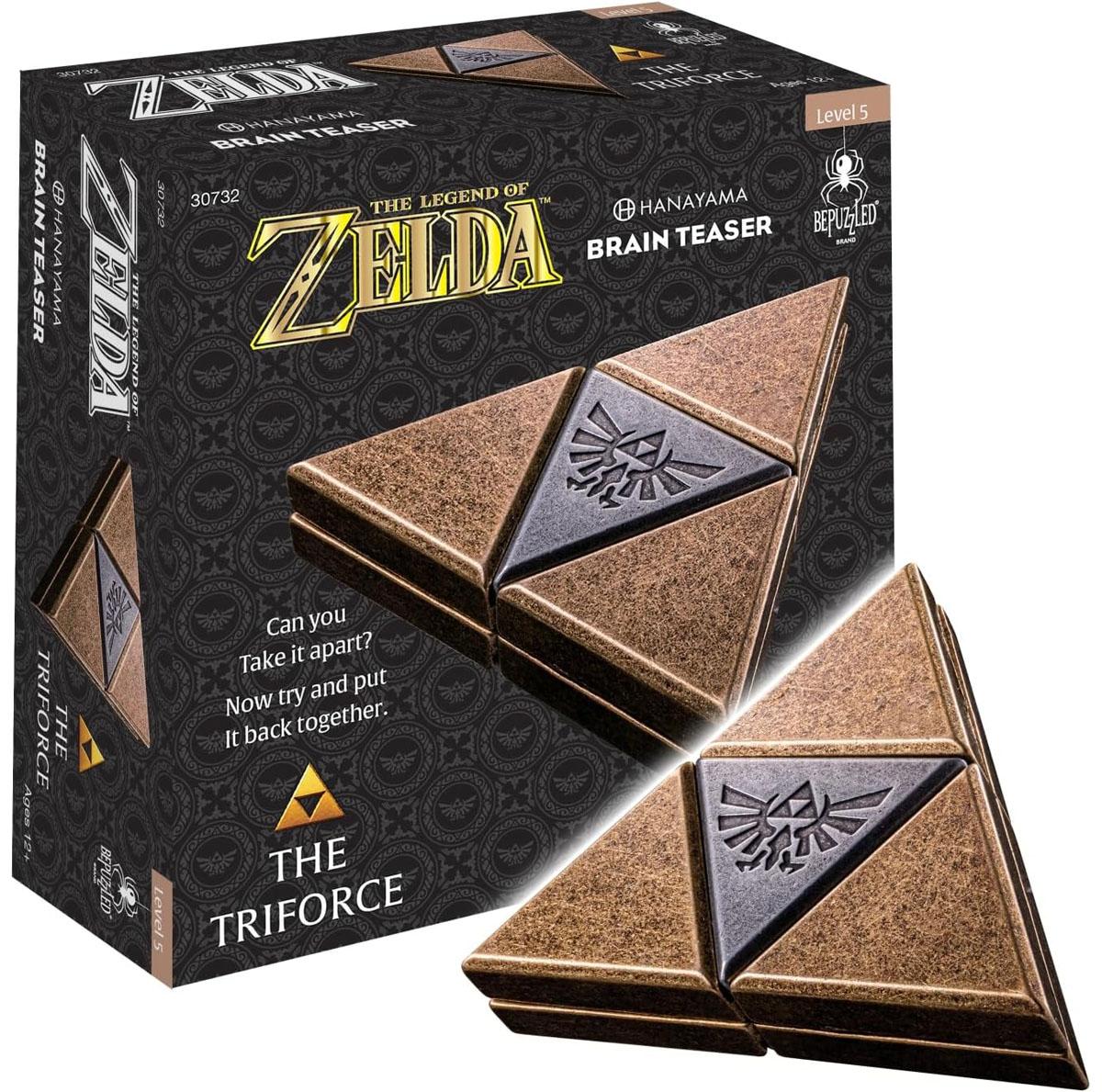 BePuzzled Legend of Zelda Triforce Hanayama Cast Brain Teaser for $14.97