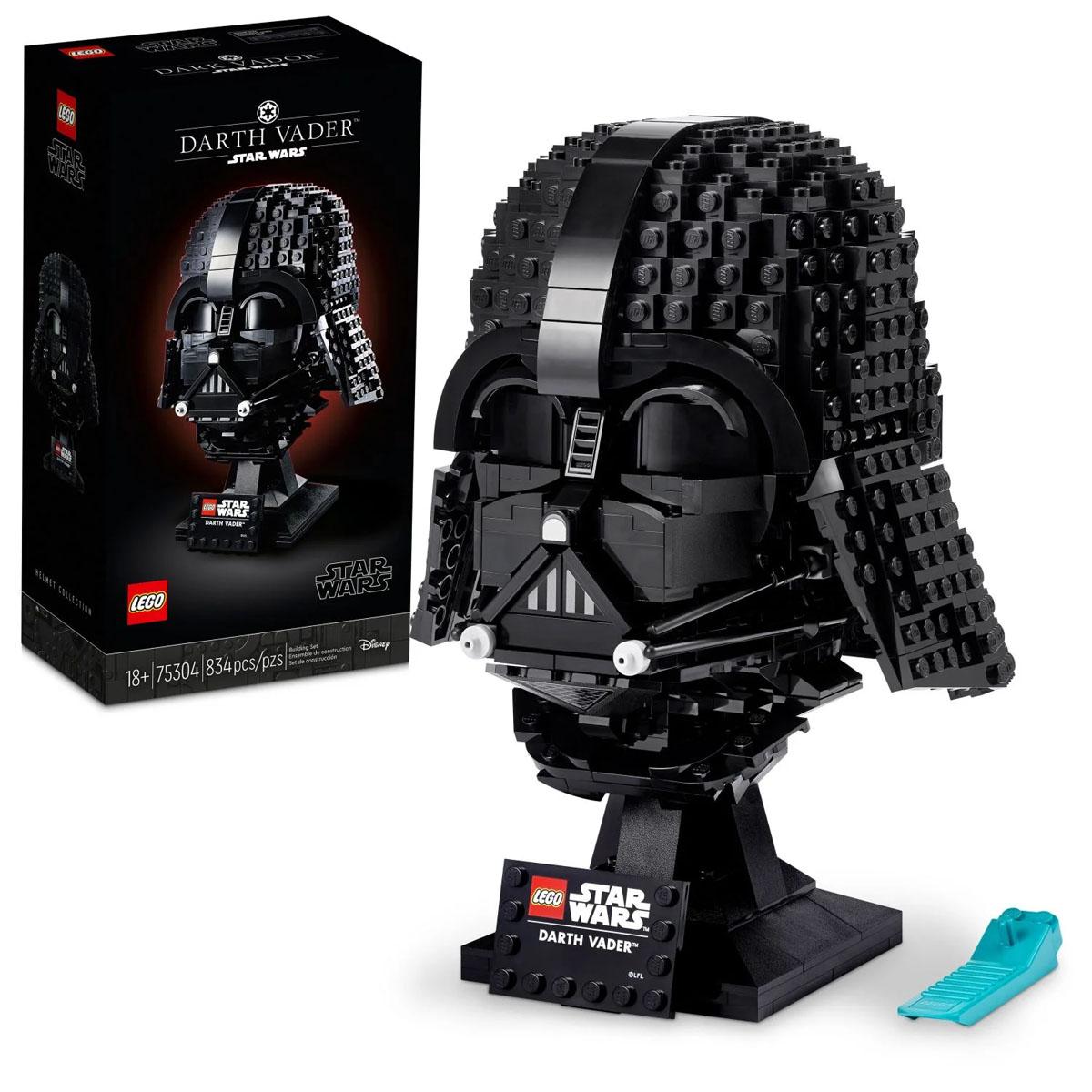 LEGO Star Wars Darth Vader Helmet 75304 Building Set for $48.98 Shipped