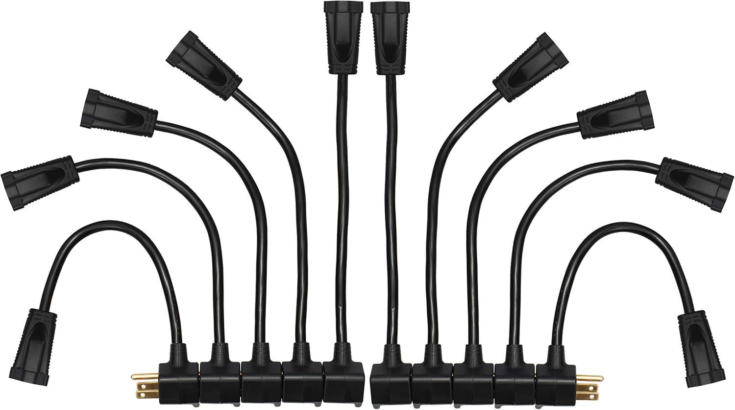 10 KMC Power Extension Cords for $10.99