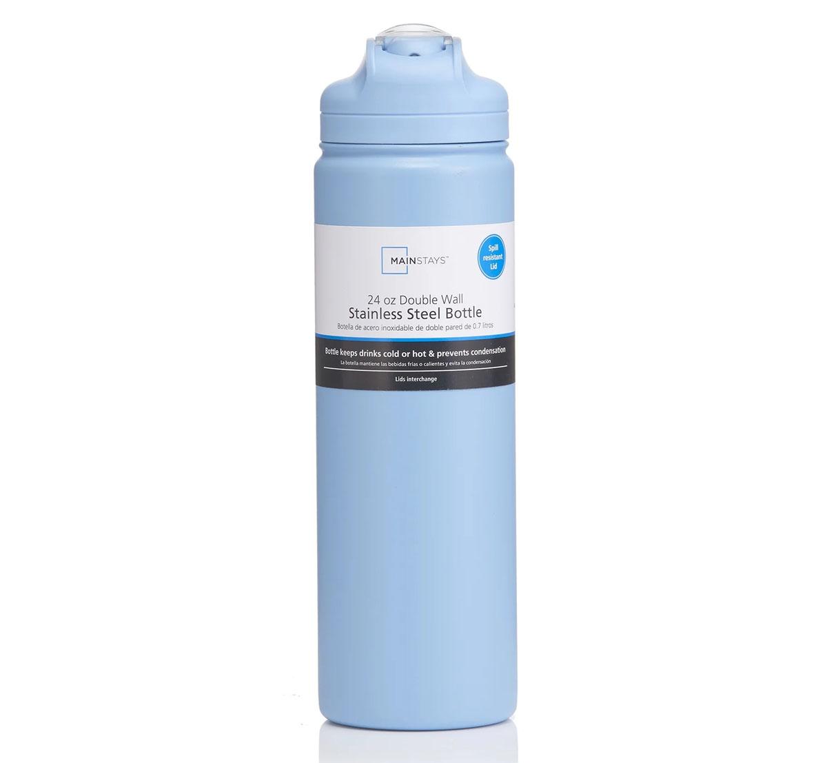 Mainstays Blue Essence Insulated Water Bottle for $5.19