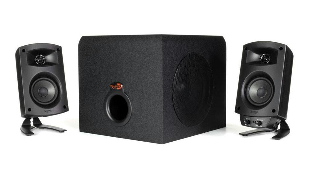 Klipsch ProMedia 2.1 THX Certified Computer Speaker System for $89.99