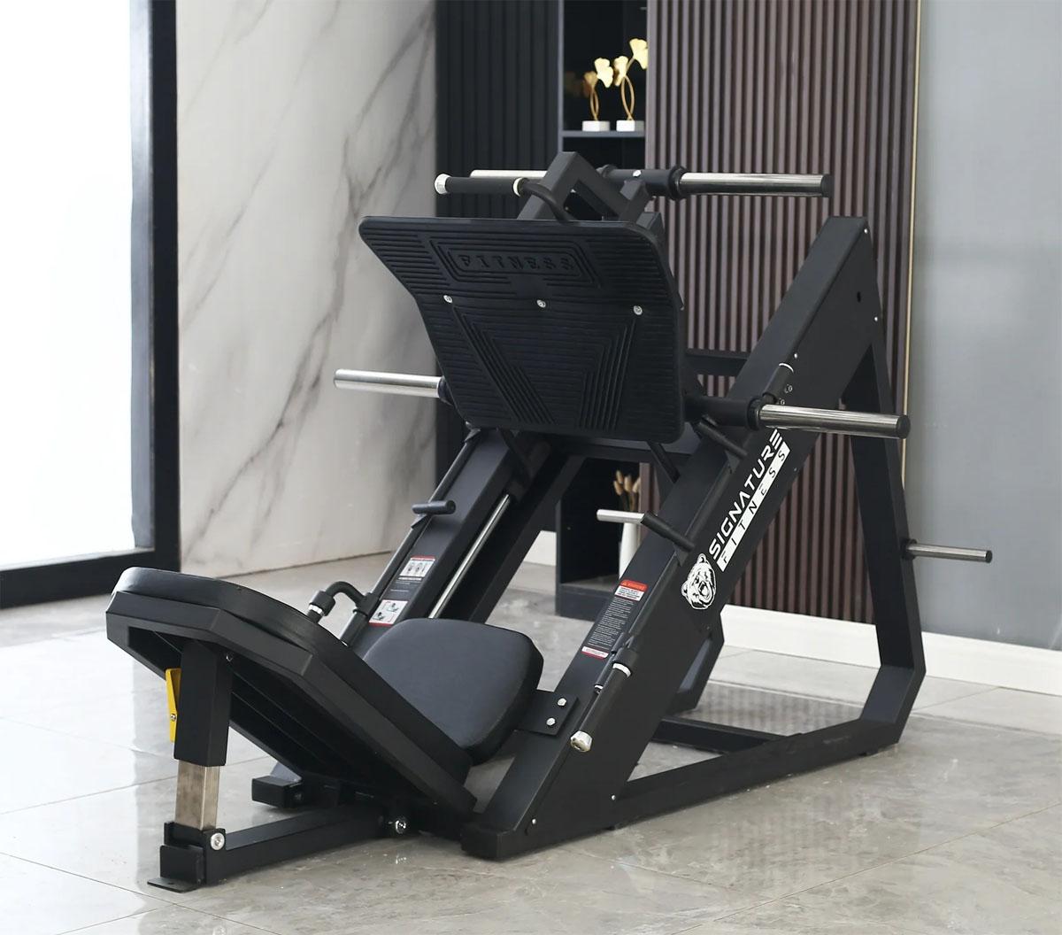 BalanceFrom Plate Loaded Adjustable Leg Press Machine for $699 Shipped