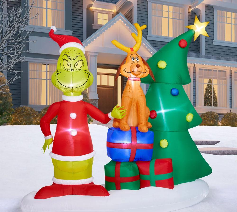 The Grinch and Max Holiday Inflatable for $49.97 Shipped