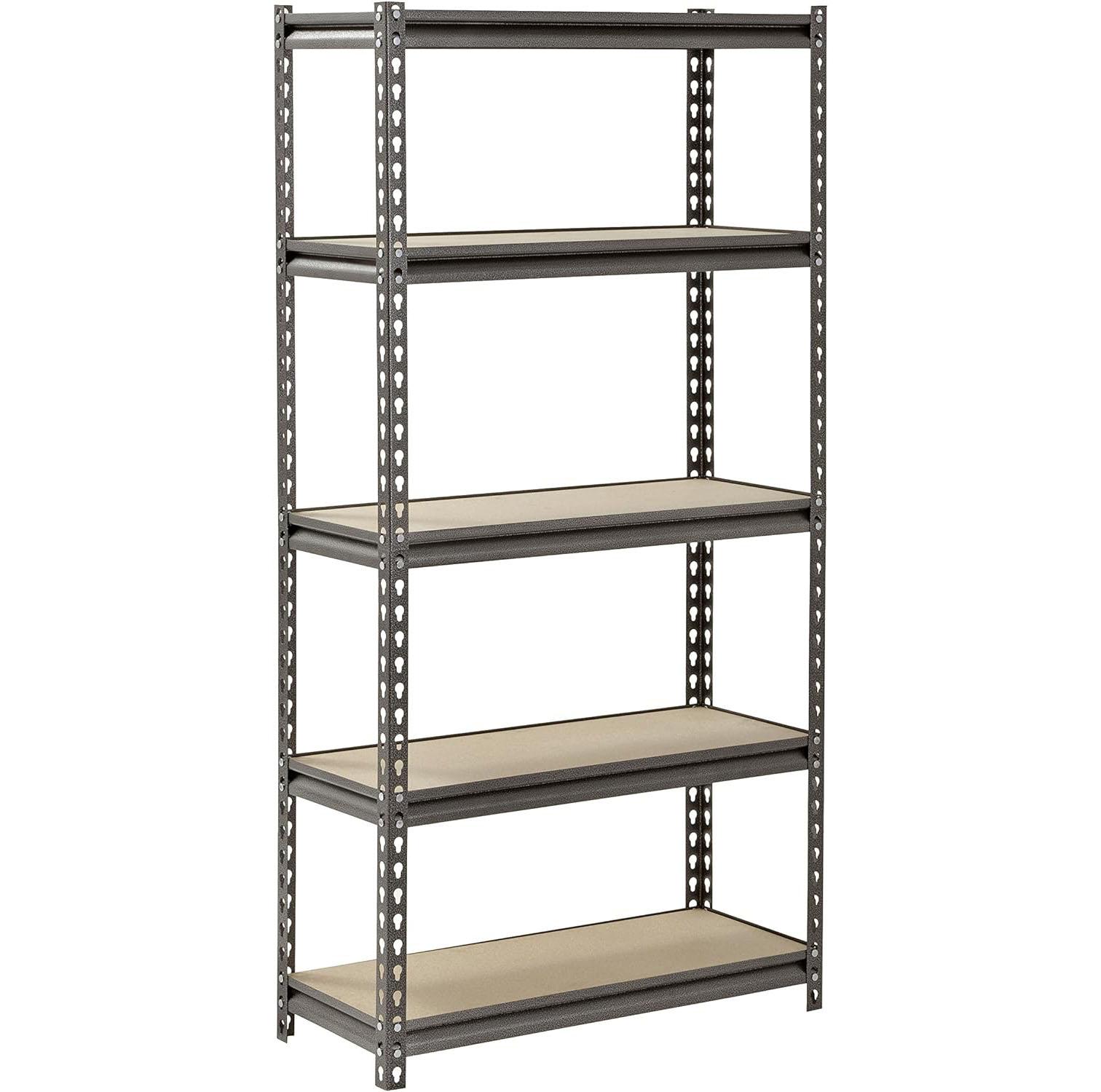 5-Shelf Muscle Rack Steel Freestanding Shelves for $49 Shipped