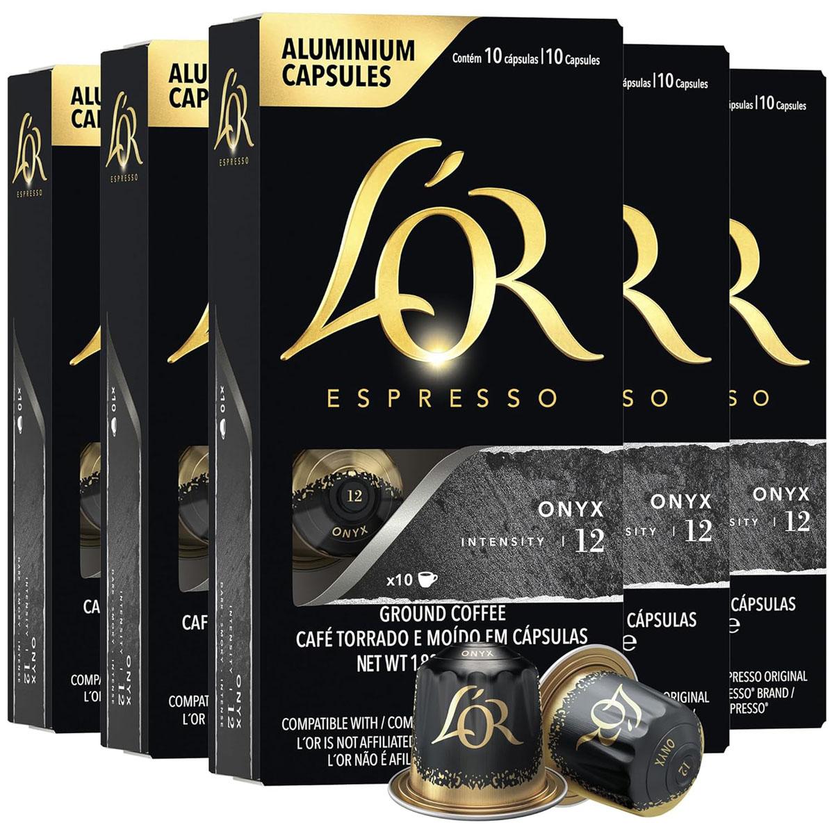 50 Nespresso Original LOR Espresso Capsules for $13.25