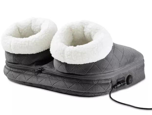 Sharper Image Heated Electric Adjustable Foot Warmer for $35 Shipped