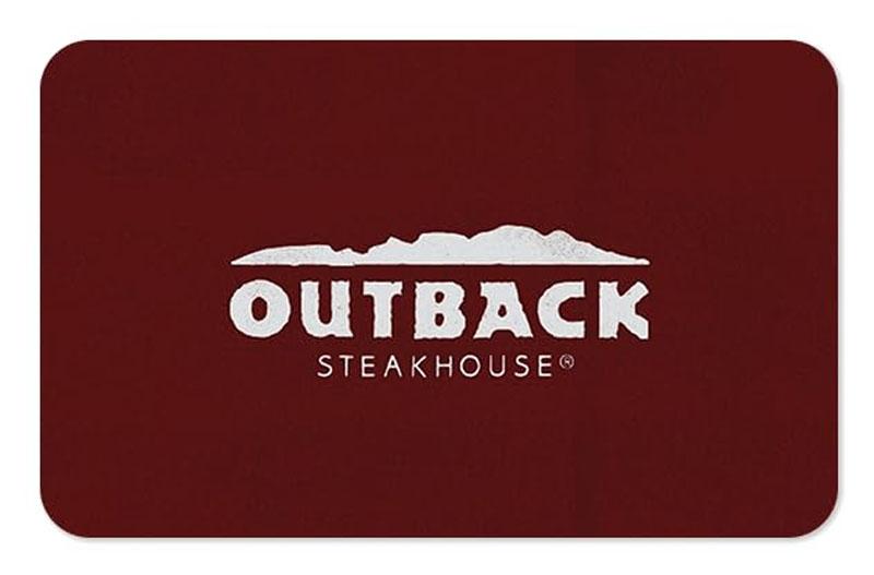 Outback Steakhouse Discounted Gift Card for 10% Off