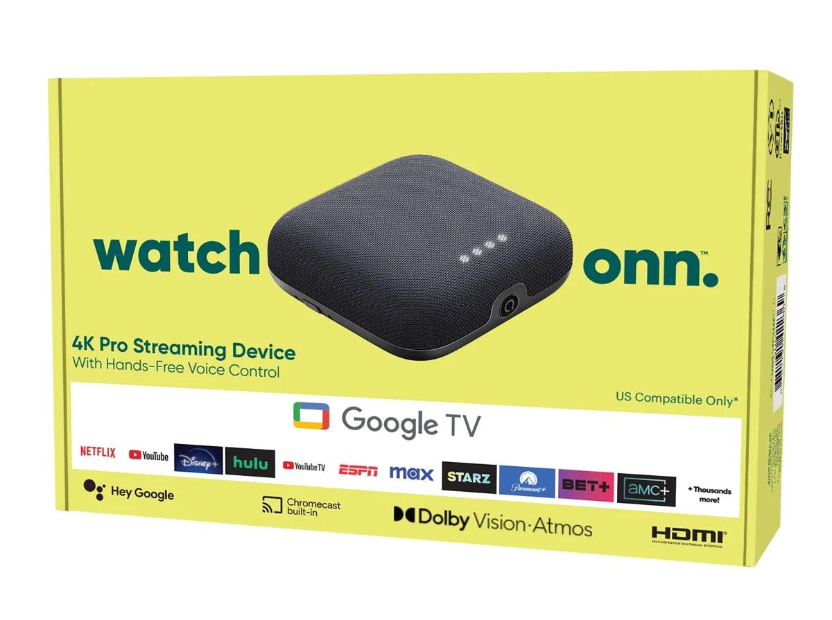 Onn 4K UHD Dolby Streaming Media Player with $5 Cash for $39 Shipped