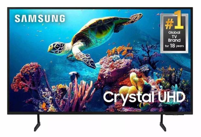 55in Samsung DU6900 Class LED Crystal UHD 4K Smart TV for $279.99 Shipped